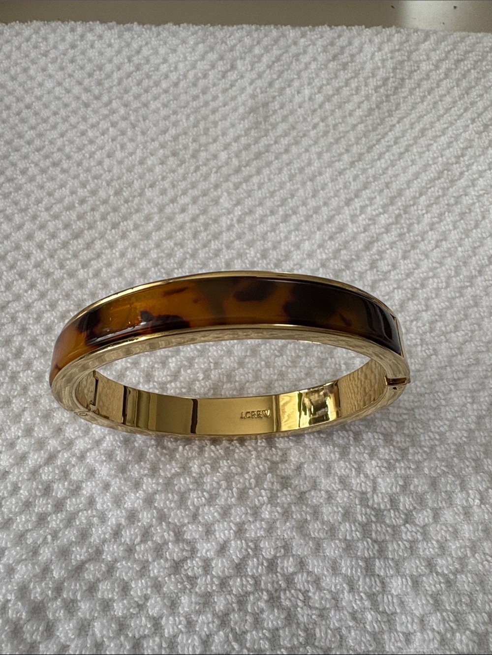 J. Crew Tortoise Clamp bracelet